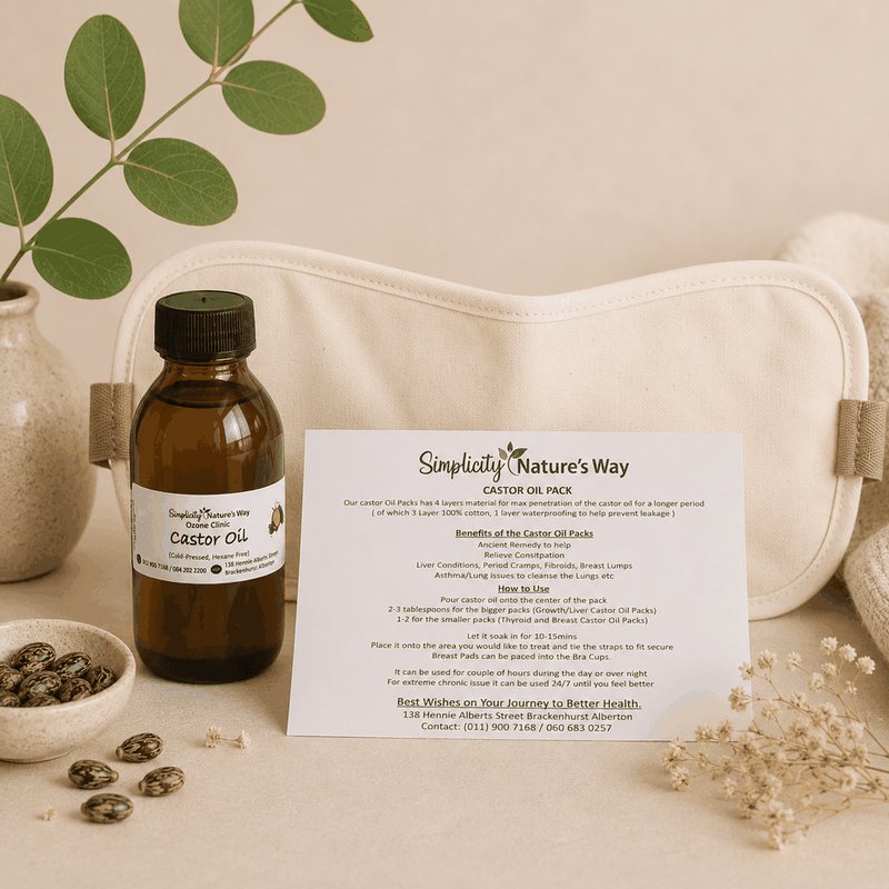 Castor Oil Thyroid Pack