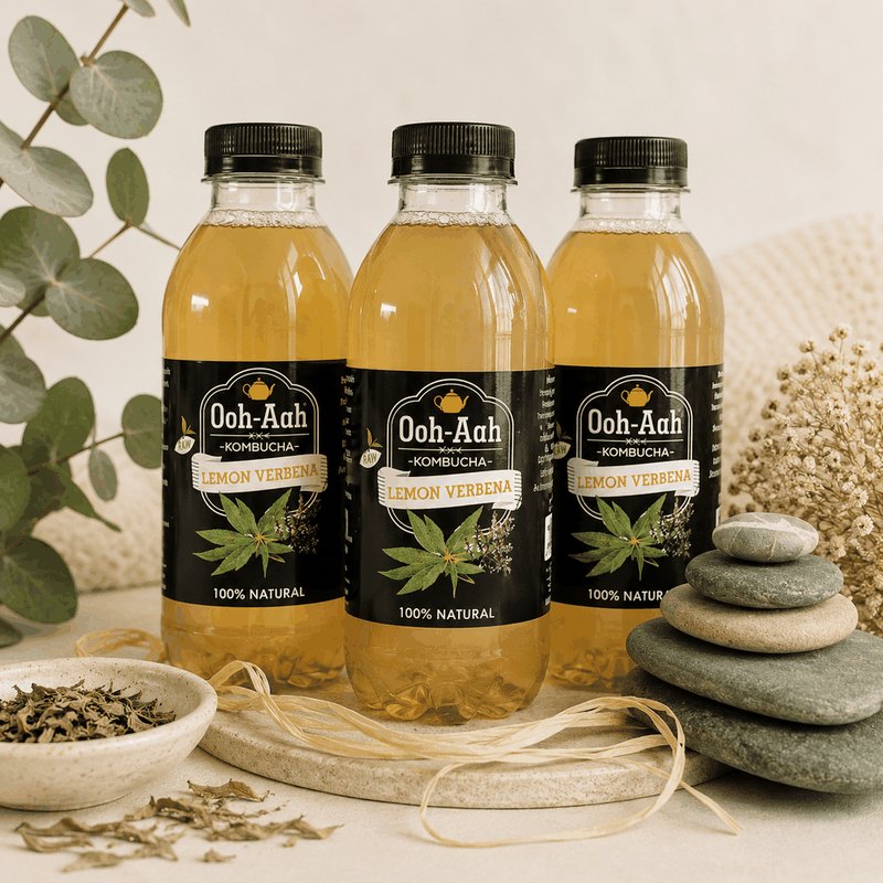 Lemon Verbena Kombucha (500ml)