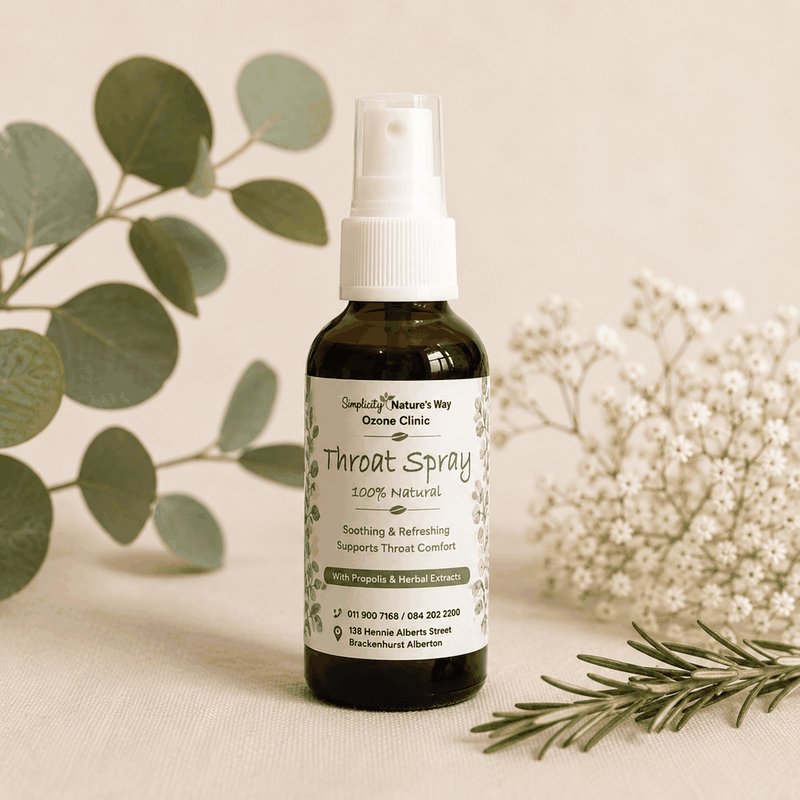 Throat Spray (100% Natural)